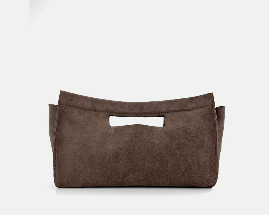 Cuco mano small taupe, parte de atrás