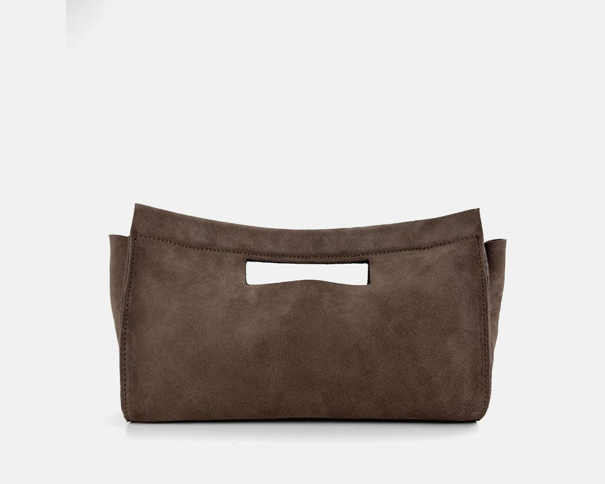 Cuco mano small taupe, parte de atrás