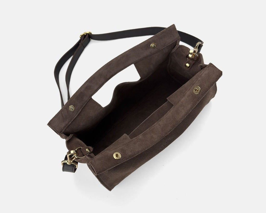 Interior sin forro del Cuco mano small taupe