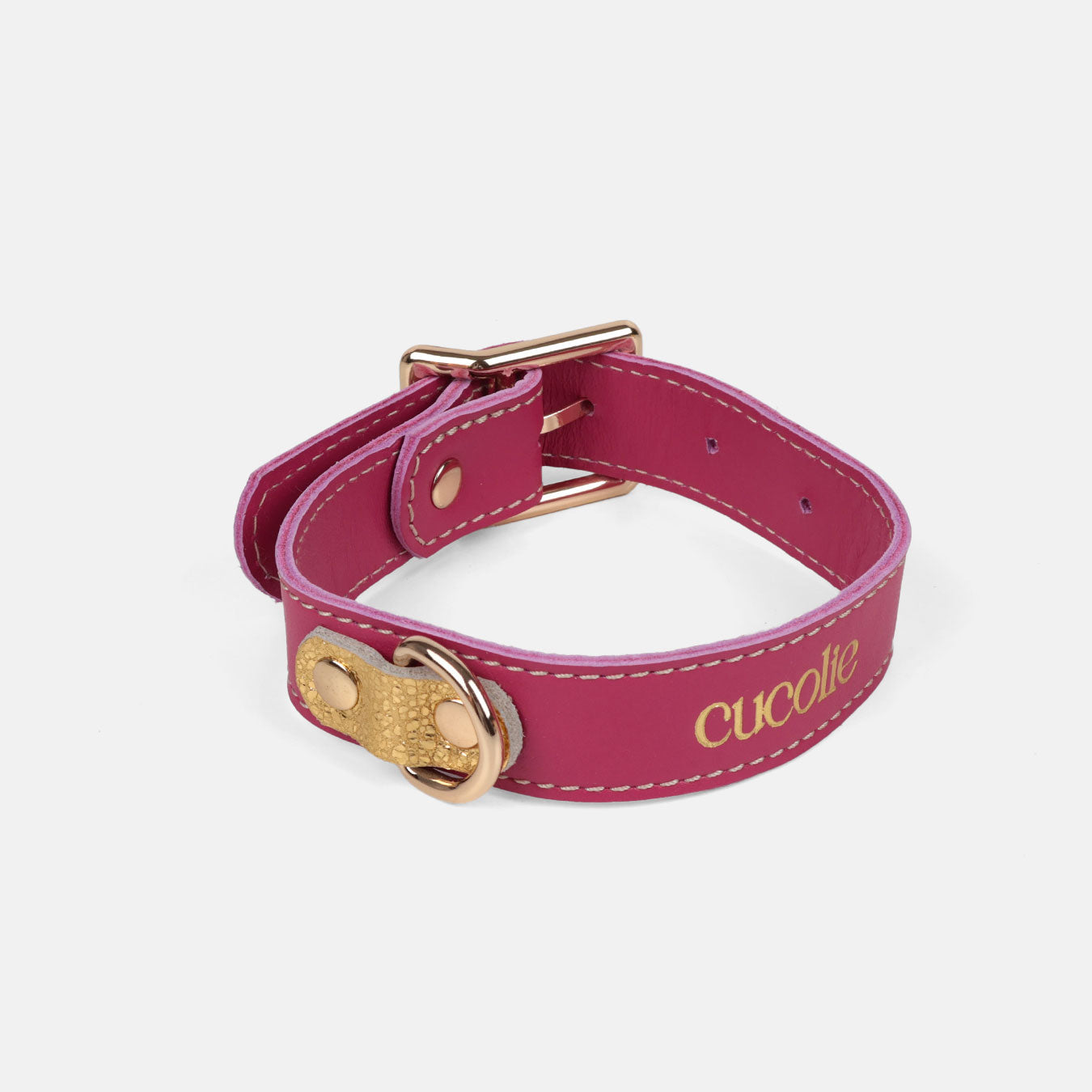 Collar Bimba M fucsia