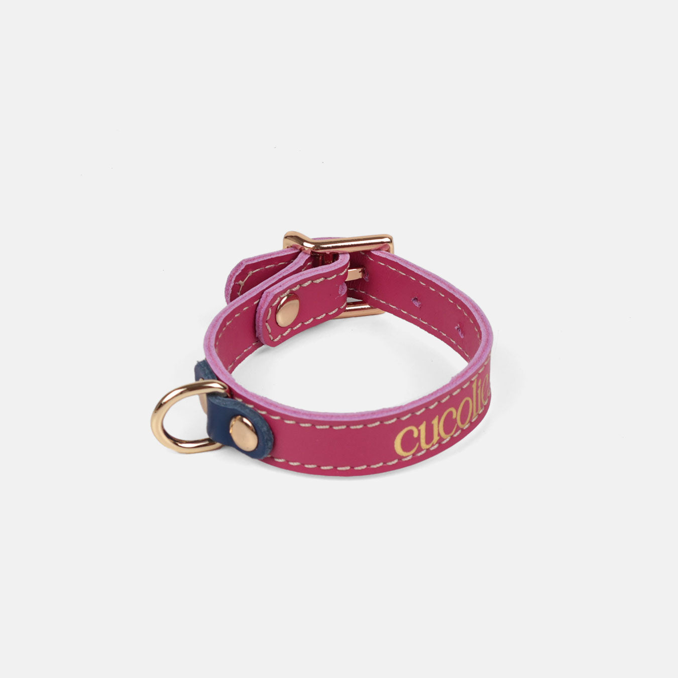 Collar Bimba S fucsia
